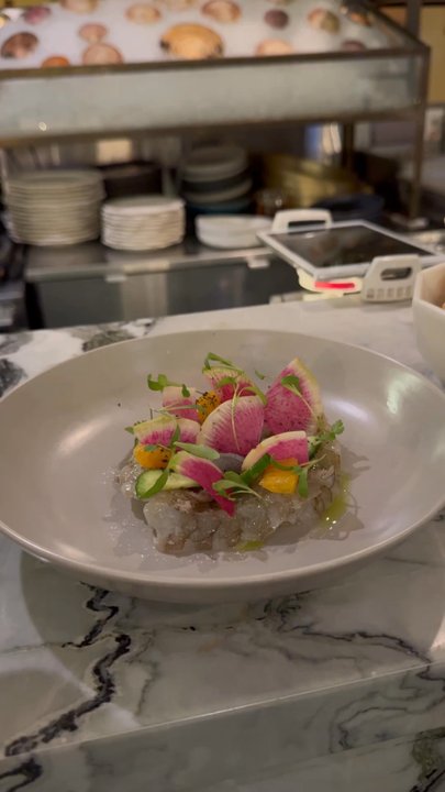 Ceviche Project - Aquachile with red sauce! - Latin American Near Me - Los Angeles, California