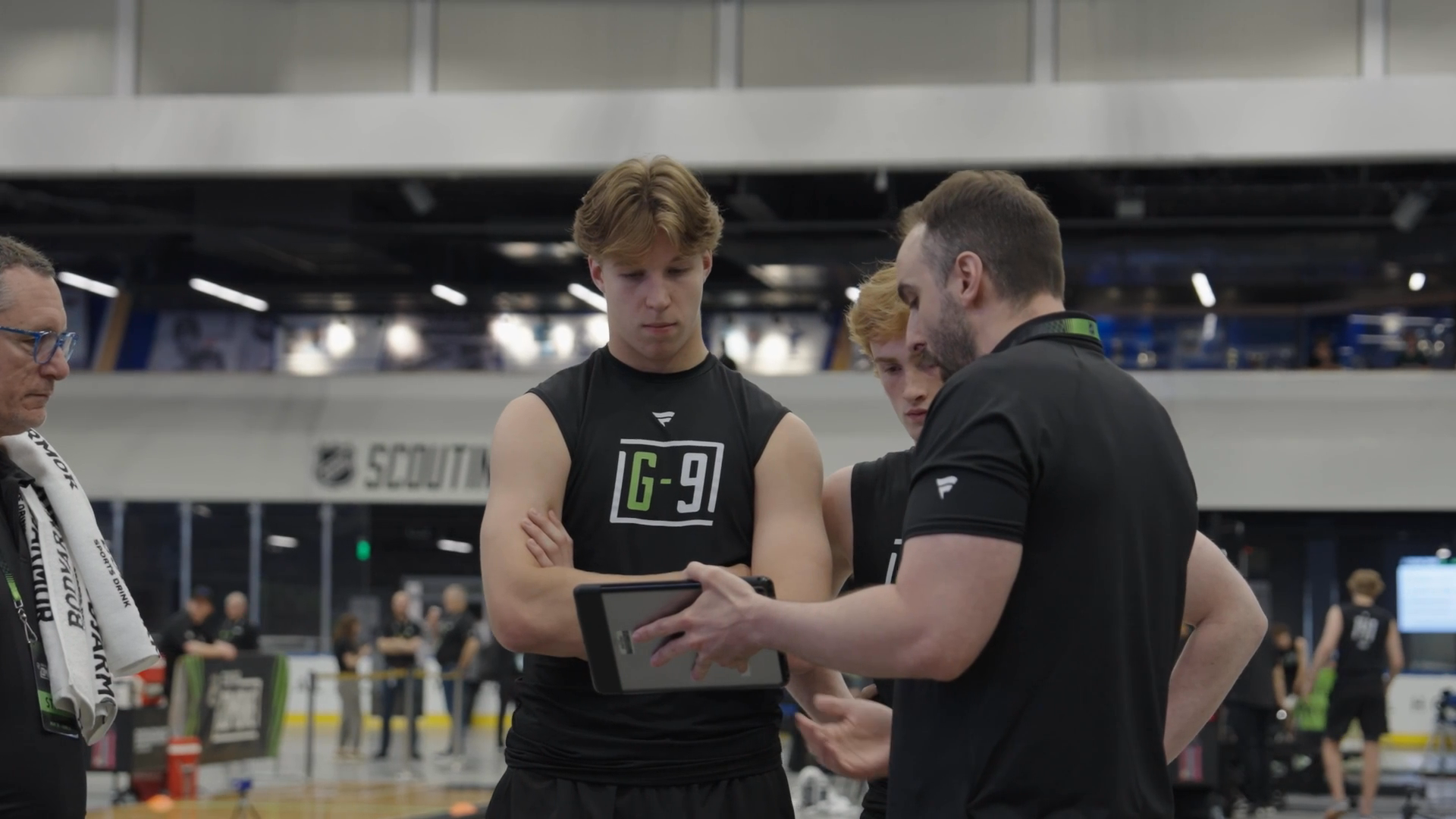 Brady Knowling at the 2026 NHL Scouting Combine Workouts · Jun. 6, 2026