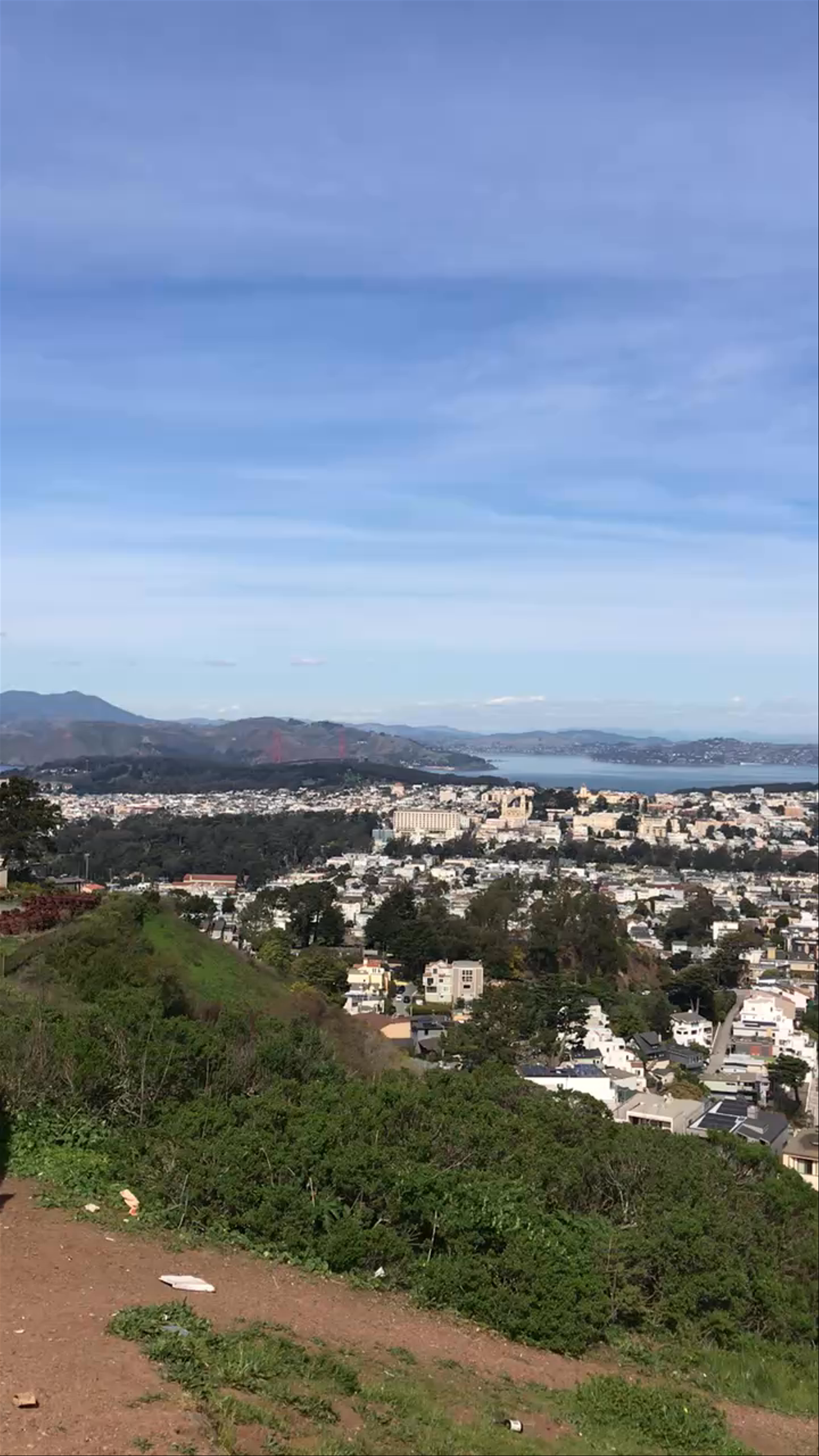 Breathtaking City Views from Twin Peaks, San Francisco