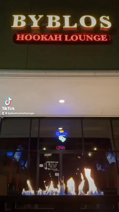 Byblos Hookah Lounge - Fireplace - Bars Near Me - Oviedo, Florida