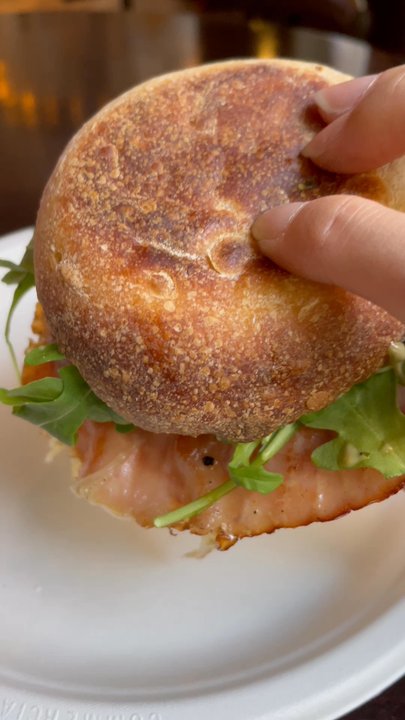 Dahlia Bakery - Ham & Egg Sandwich - Bakeries Near Me - Seattle, Washington