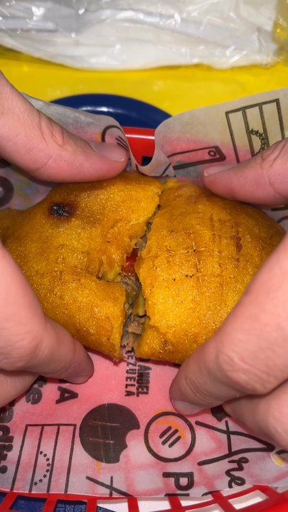 Arepittas - Shredded Beef Empanada - Venezuelan Near Me - Pittsburgh, Pennsylvania