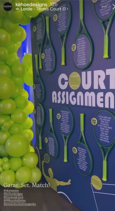 Kehoe Designs - Blown away by the amazing tennis themed bar mitzvah kehoe designed for my  loving son - Party & Event Planning Near Me - Chicago, Illinois