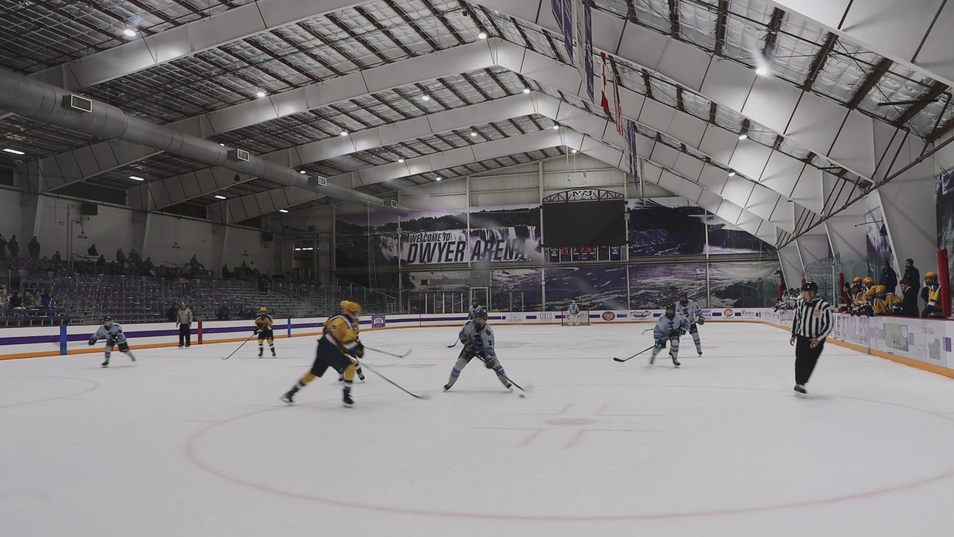 2024-12-3 Varsity Fed Scoring Chance, Coast To Coast Rush, Michigan Attempt Alt View