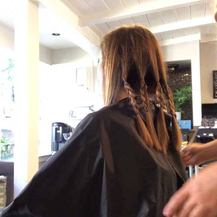 Sanctuary Salon - Getting my hair cut for donation. - Day Spas Near Me - Davis, California