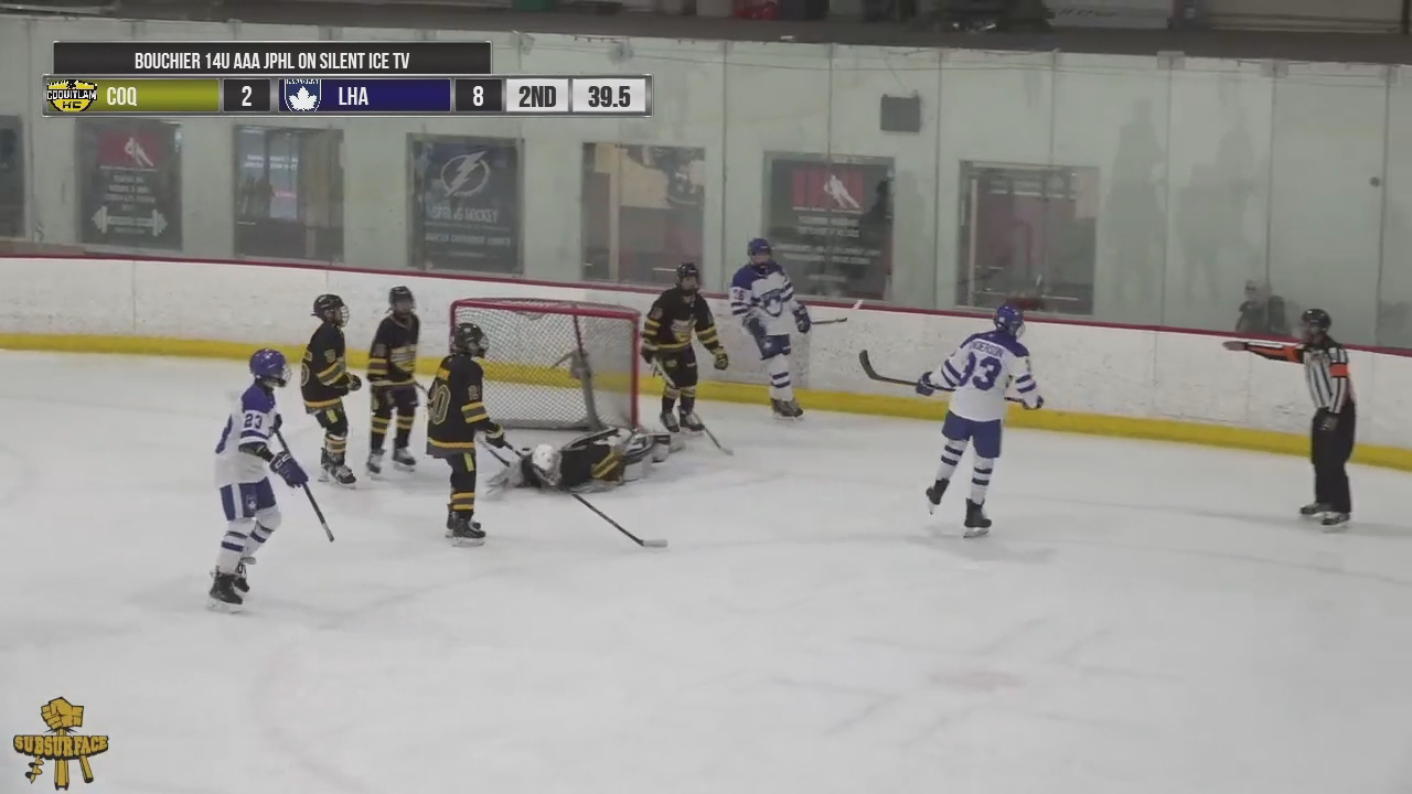 William Anderson's Impressive One Timer Goal - Langley U14 Highlights