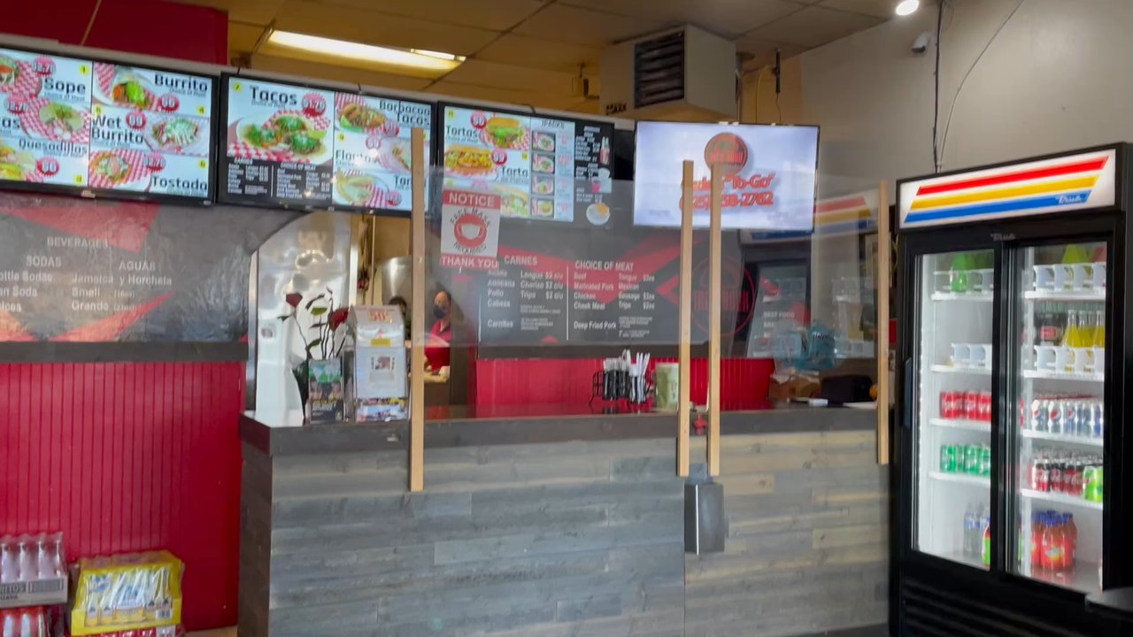 TACO-BOOK Taqueria - Inside the restaurant - Mexican Near Me - Everett, Washington