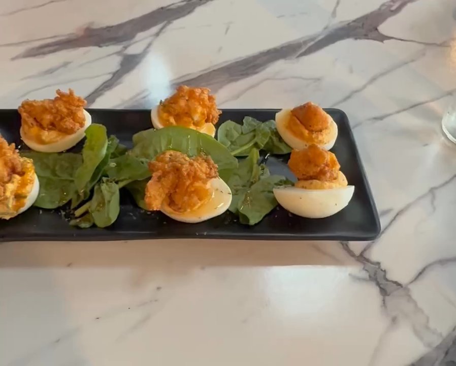 Sweet Auburn Brunch - Lobster Deviled Eggs - Breakfast & Brunch Near Me - Atlanta, Georgia