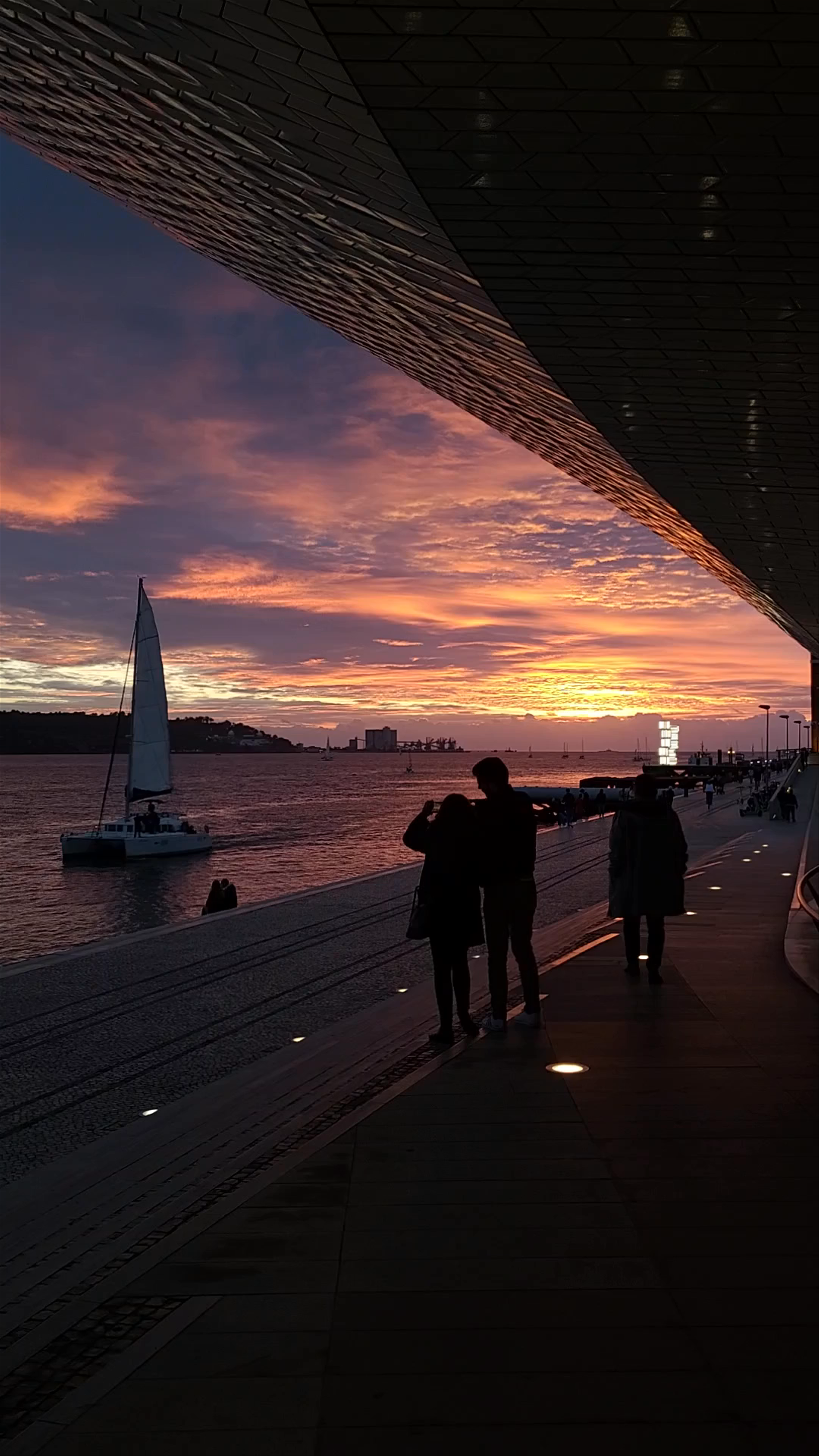 Sunset Serenity at MAAT, Lisbon Waterfront