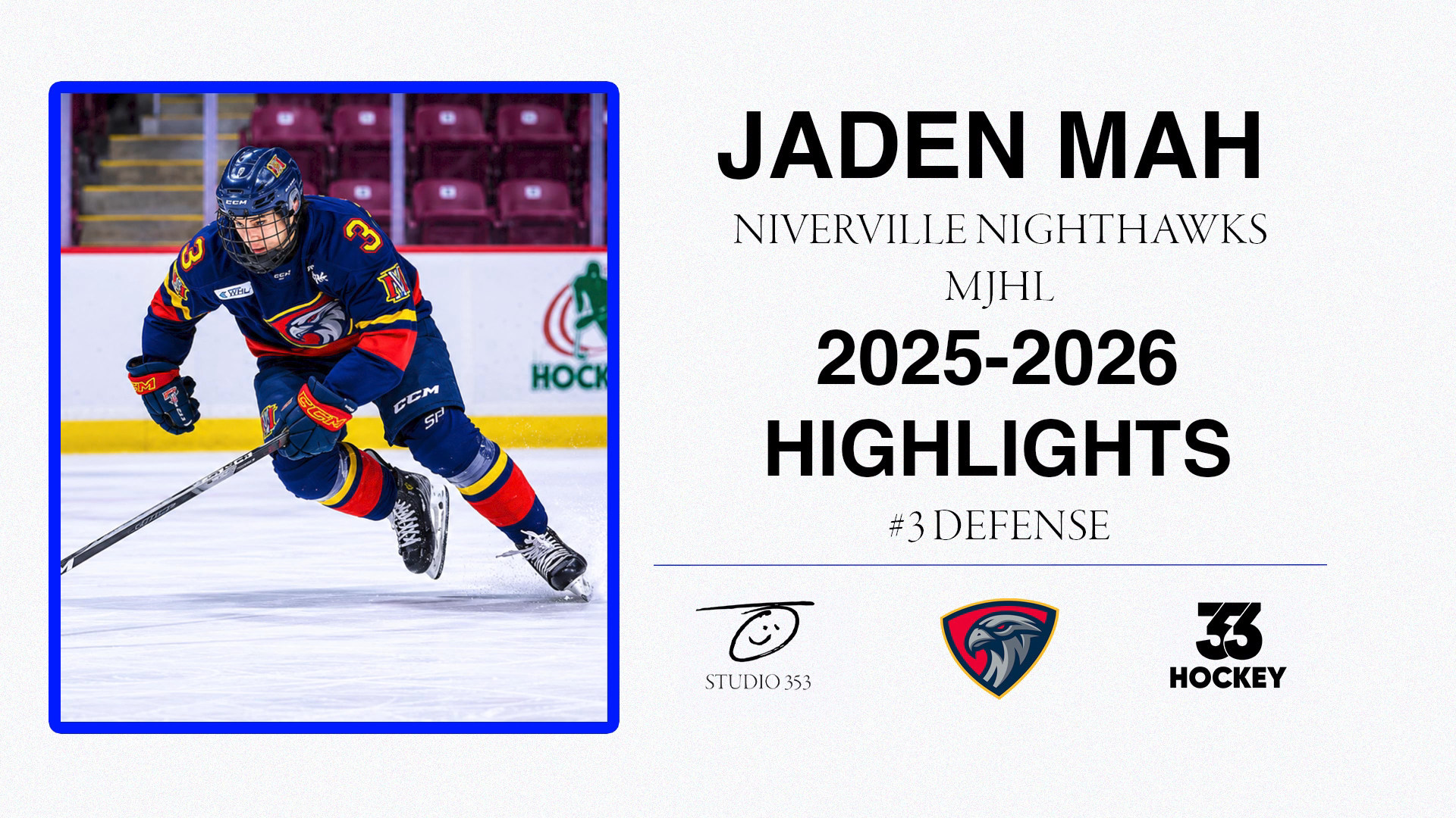 Jaden Mah: Niverville Nighthawks #5 Highlight Reel