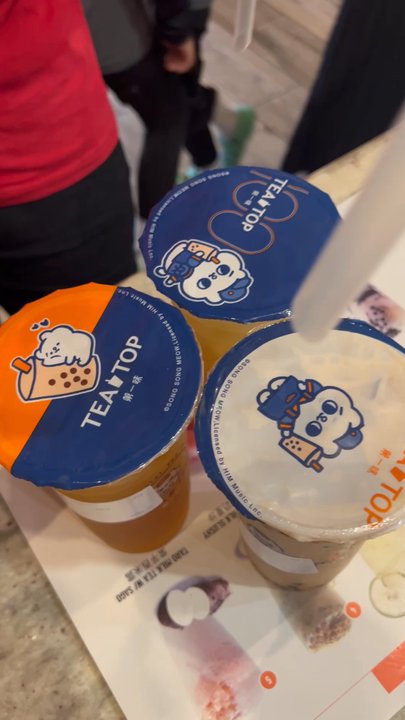 Tea Top - Follow me on my boba page: @bobaliciousreview - Bubble Tea Near Me - Houston, Texas