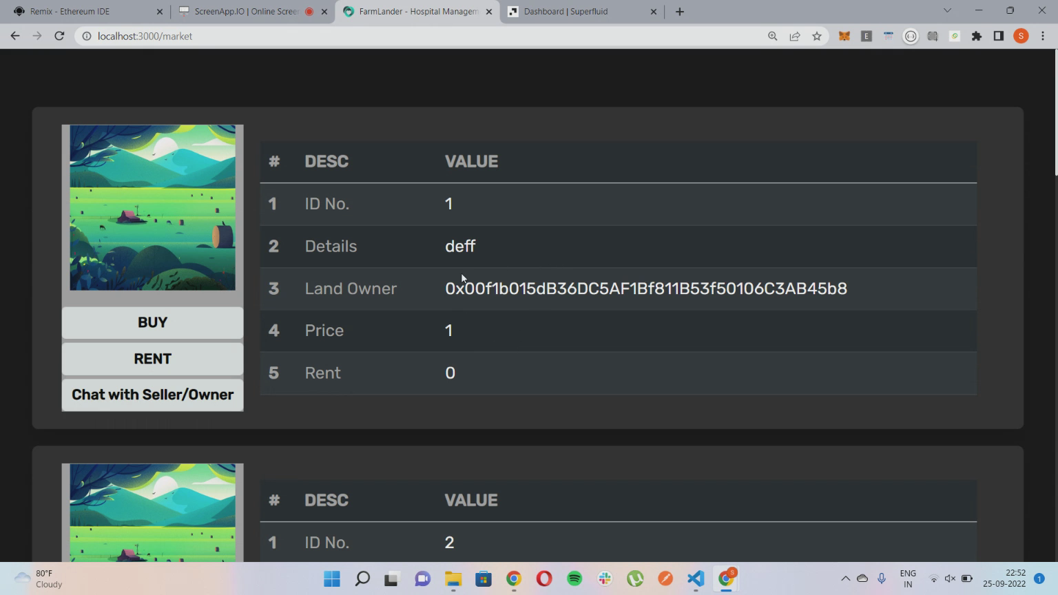 FarmLander video demo