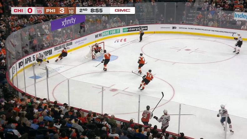 Frondell sets up Bedard's 30th of the season · Mar 26, 2026