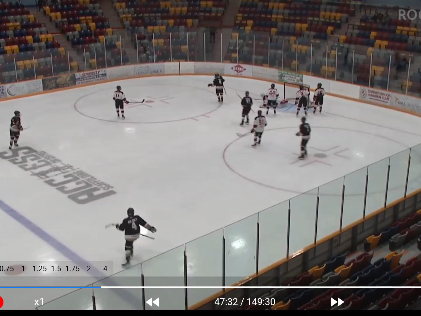 Goal u18 Growlers vs. Kings  credit* Rogers TV