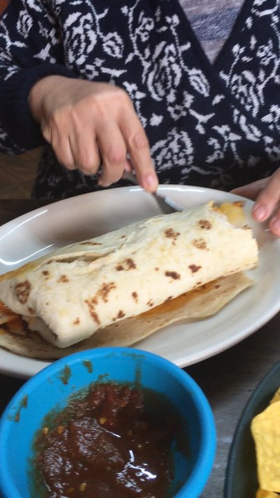 Gutierrez Restaurant - Only $5.75 for these huge delicious burritos - Mexican Near Me - Wichita Falls, Texas