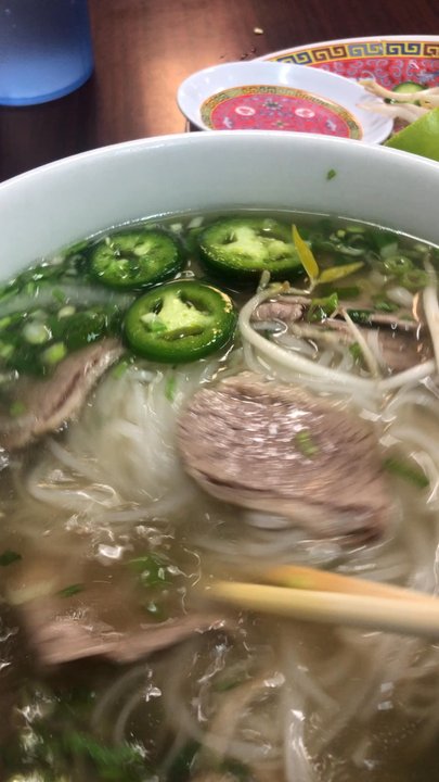 Pho Ly - Round steak/brisket pho - super tasty! - Vietnamese Near Me - Evergreen, Montana