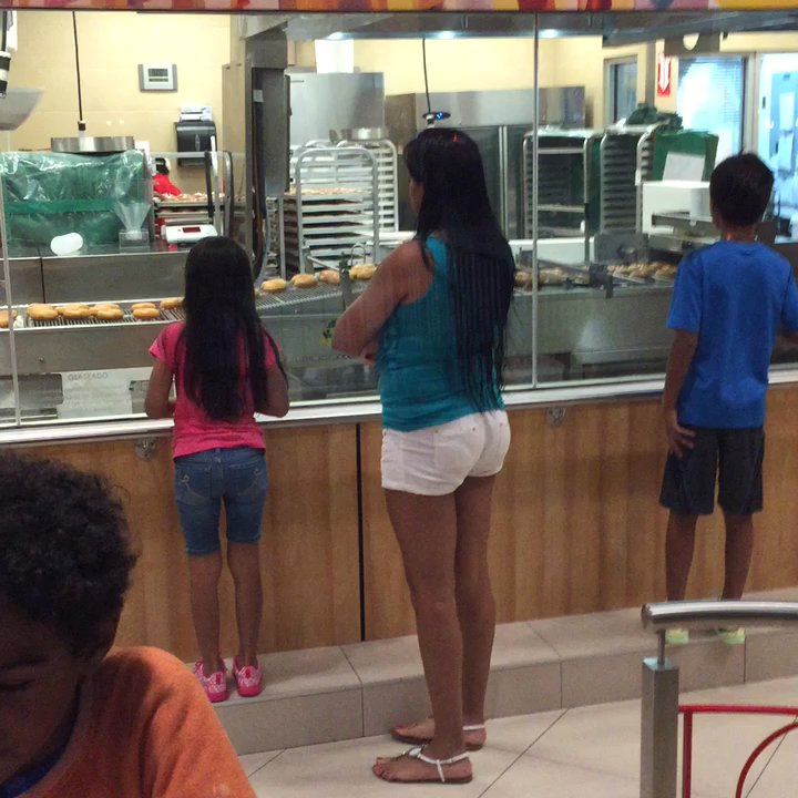 Krispy Kreme - Watch the super slow and fascinating donut making show. - Donuts Near Me - Carolina, Puerto Rico