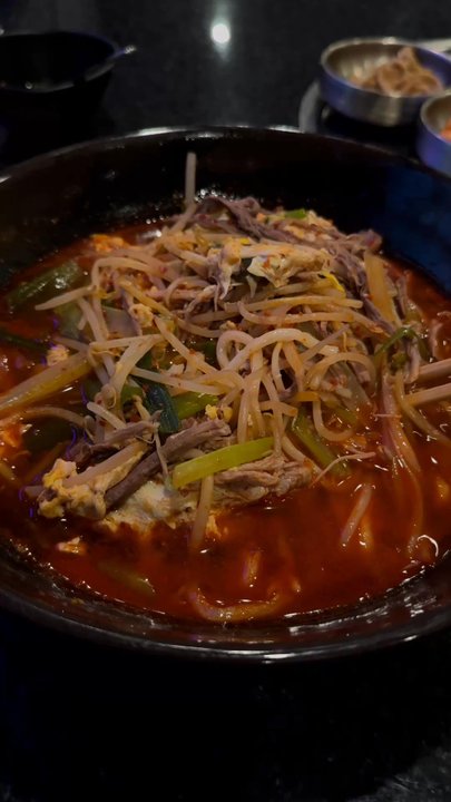 Korea House - I added the noodles but this dish is amazing!! All their food is - Korean Near Me - Dallas, Texas