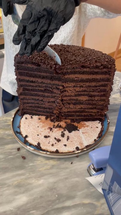 Carnegie Diner & Cafe - 24 Layered Chocolate Cake - Diners Near Me - Vienna, Virginia