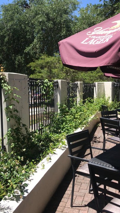 Ale Pie House - Outside patio is spacious and I bet it is gorgeous at night lit up with the colorful lights! - Italian Near Me - Jacksonville, Florida