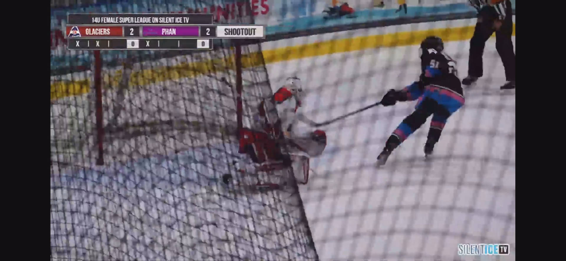 Micah Franko's Stunning Shootout Goal | Phantoms Female Hockey 14U