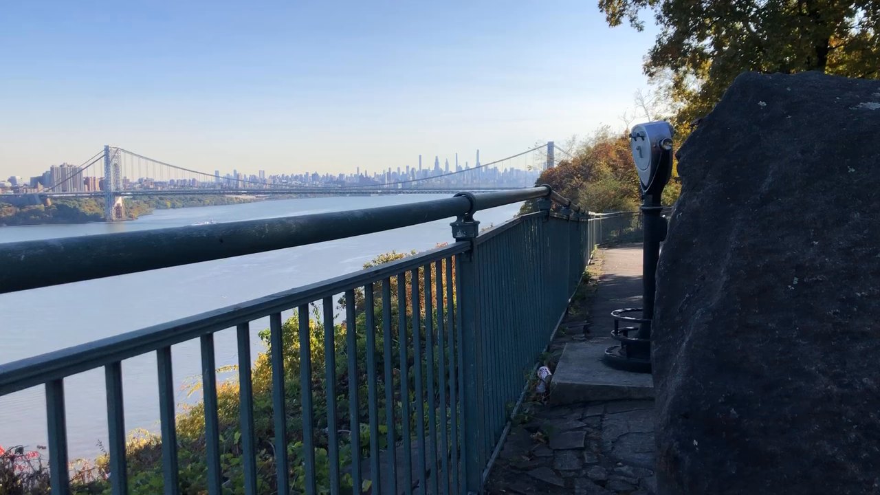 Allison Park - View of Manhattan - Parks Near Me - Englewood Cliffs, New Jersey