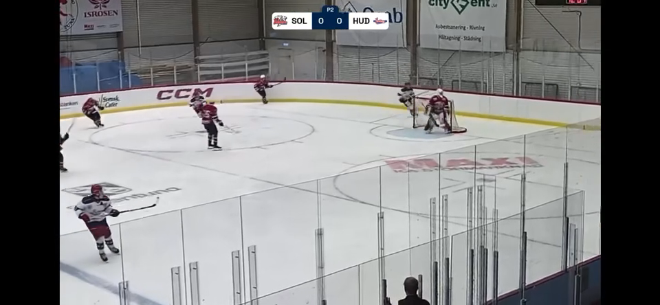 Kian Alvarsson's Impressive Netfront Goal | Huddinge IK U20 Highlights
