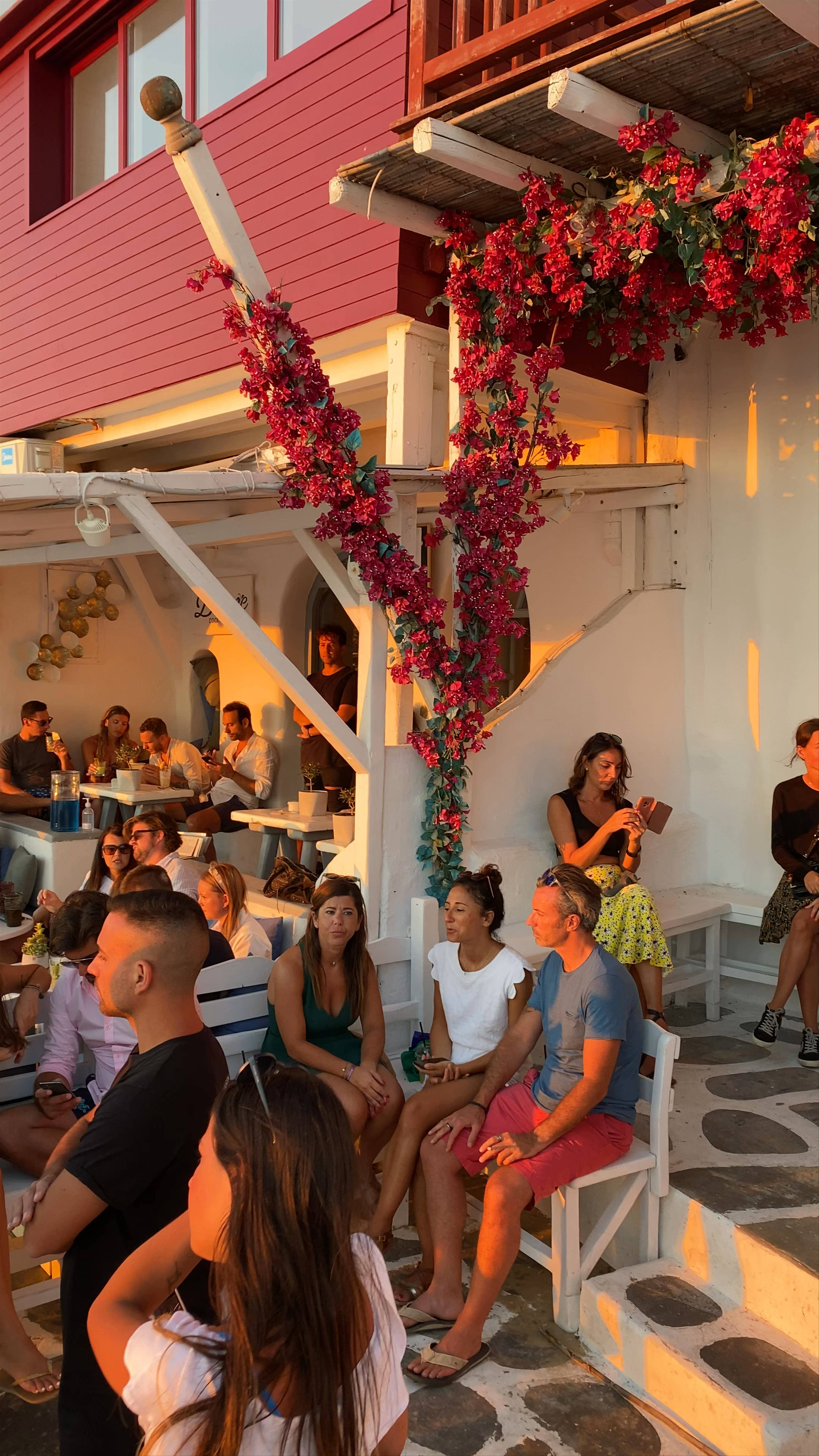 Sunset Vibes at Negrita Bar, Mykonos