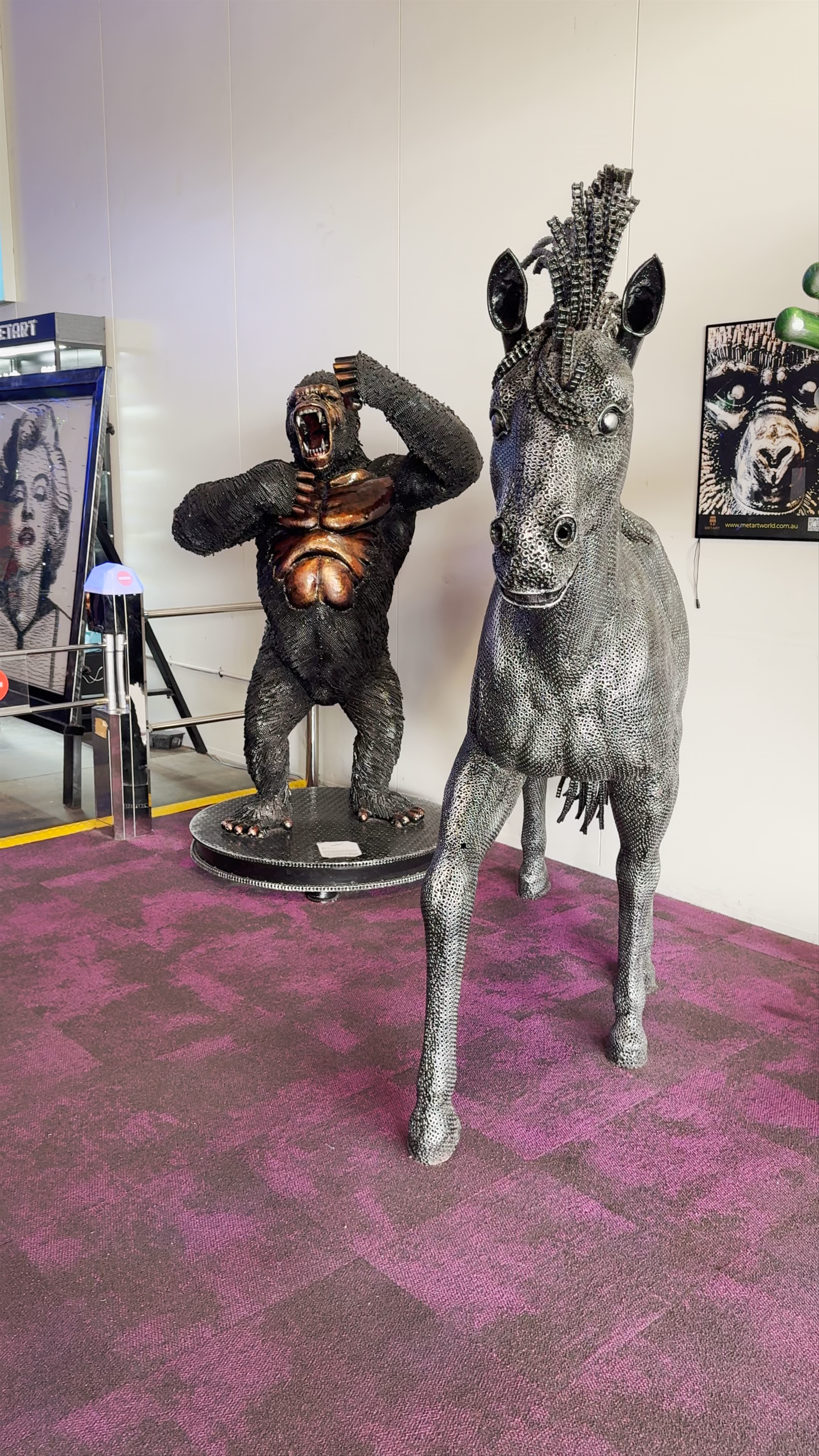 Metartworld World's Largest Indoor Scrap Metal Art Gallery(Guinness World Record Holder) Starry Sky Exhibition/VR Theme Park