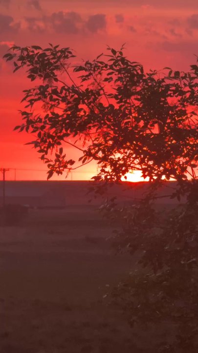 New Frontier Rv Park - Sunrise this morning. - Campgrounds Near Me - Presho, South Dakota