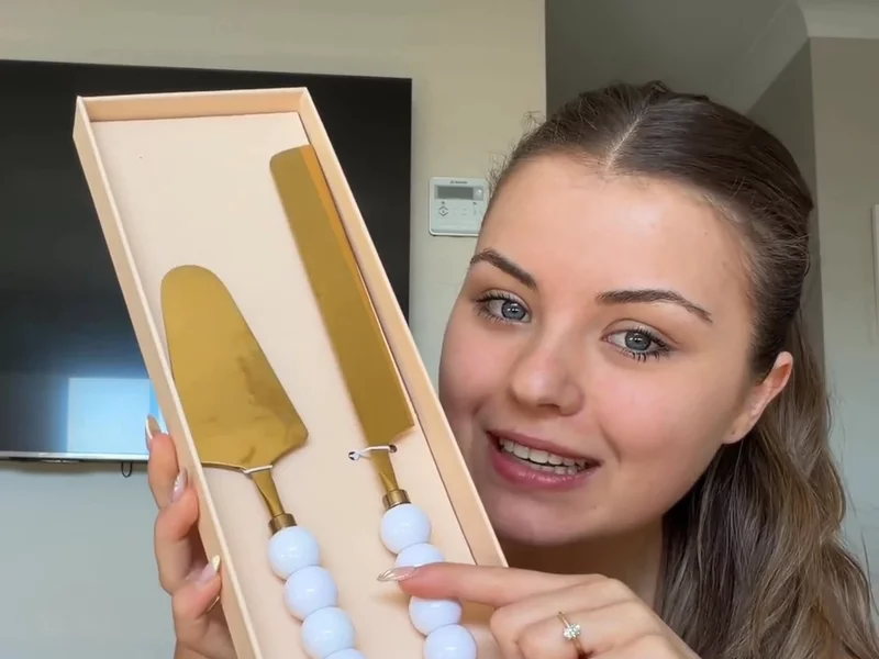 The Whole Bride: Cake Knife and Server Set