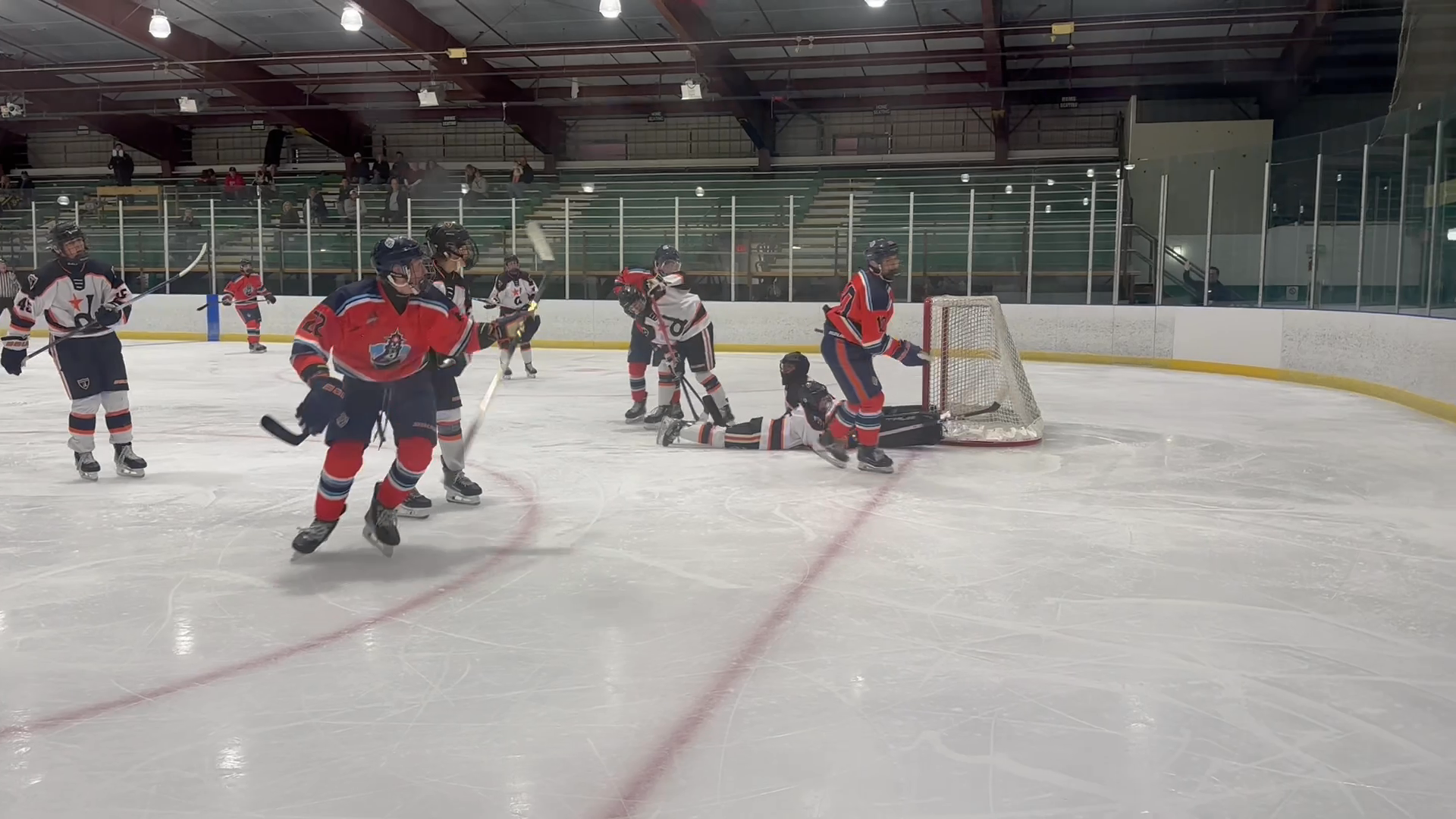 Jackson Lore Scores a Nice Goal | Islanders Hockey Club 15U AAA