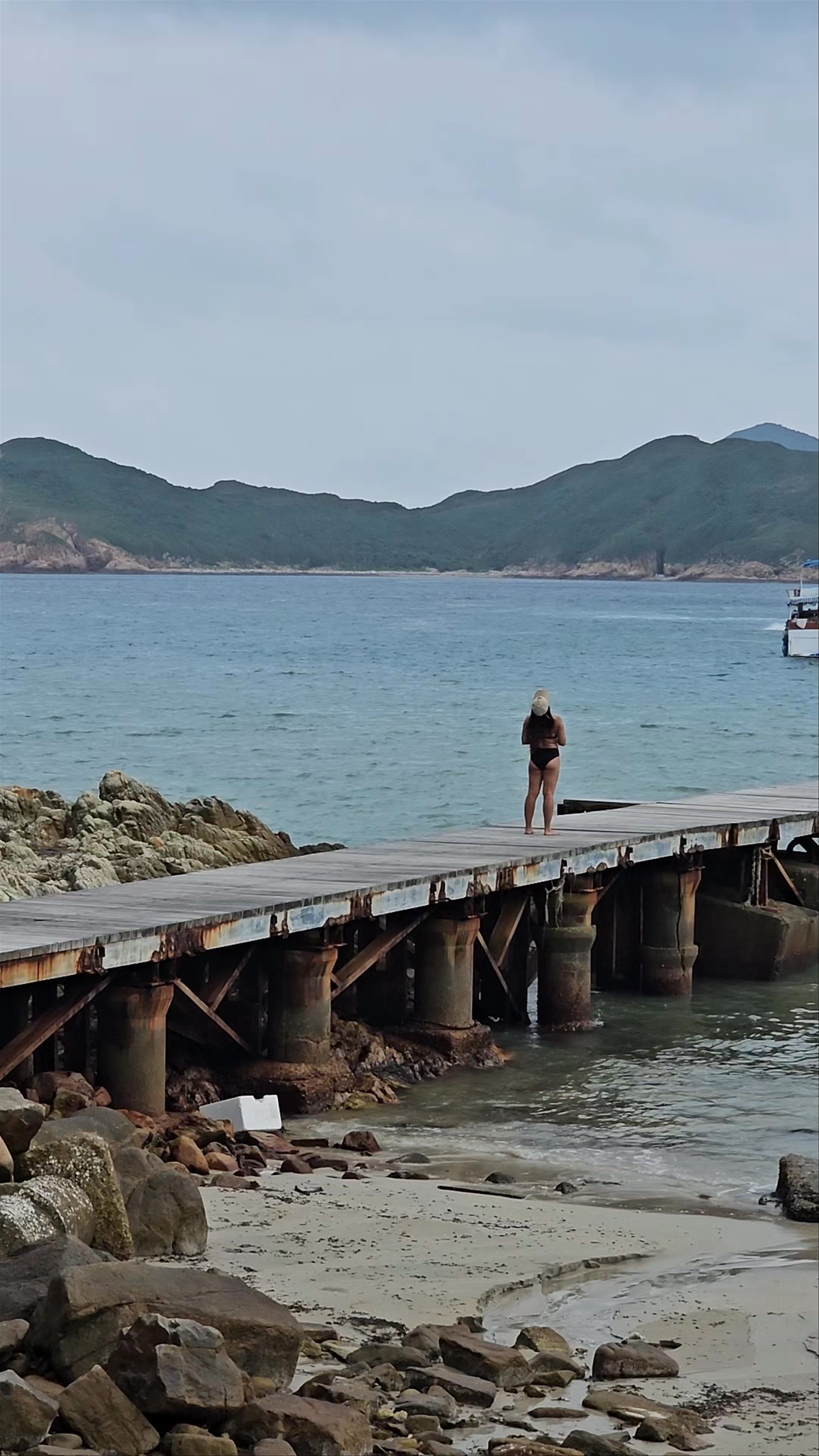 Peaceful Morning at Pak Lap Wan Beach, Hong Kong