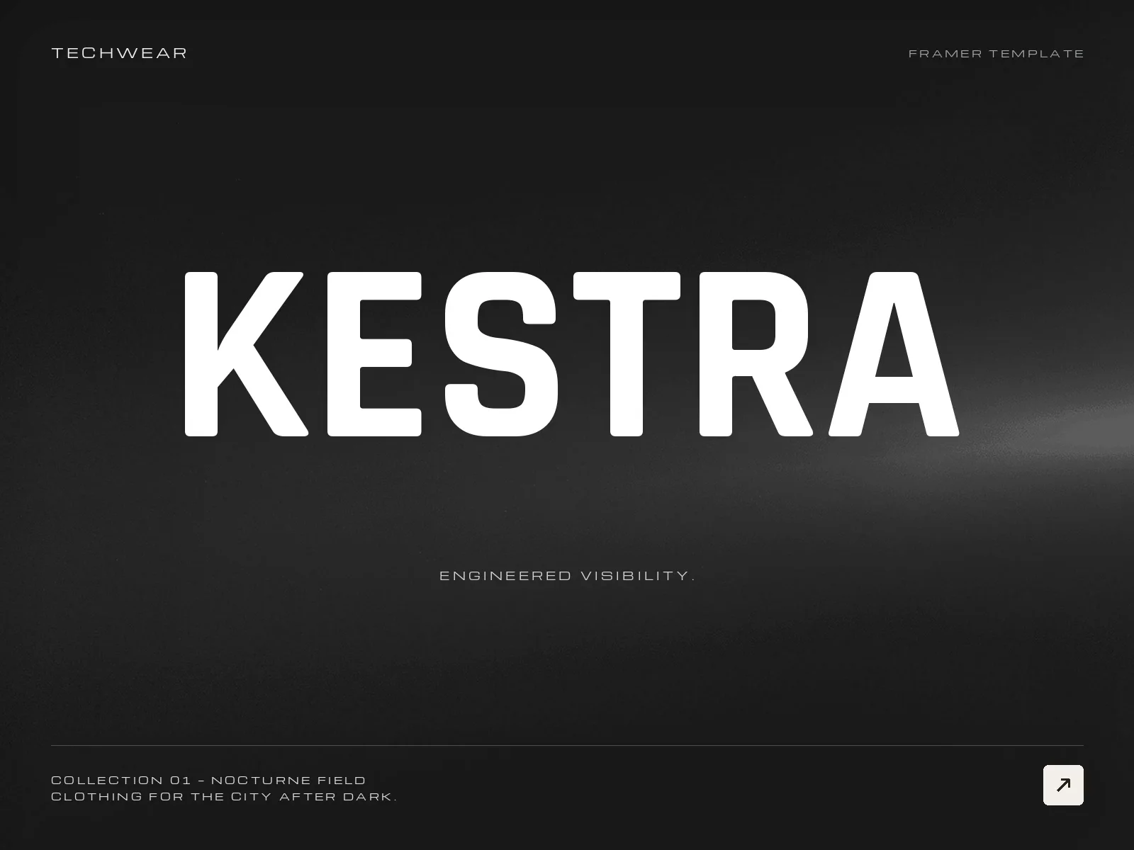 Techwear Brand Site