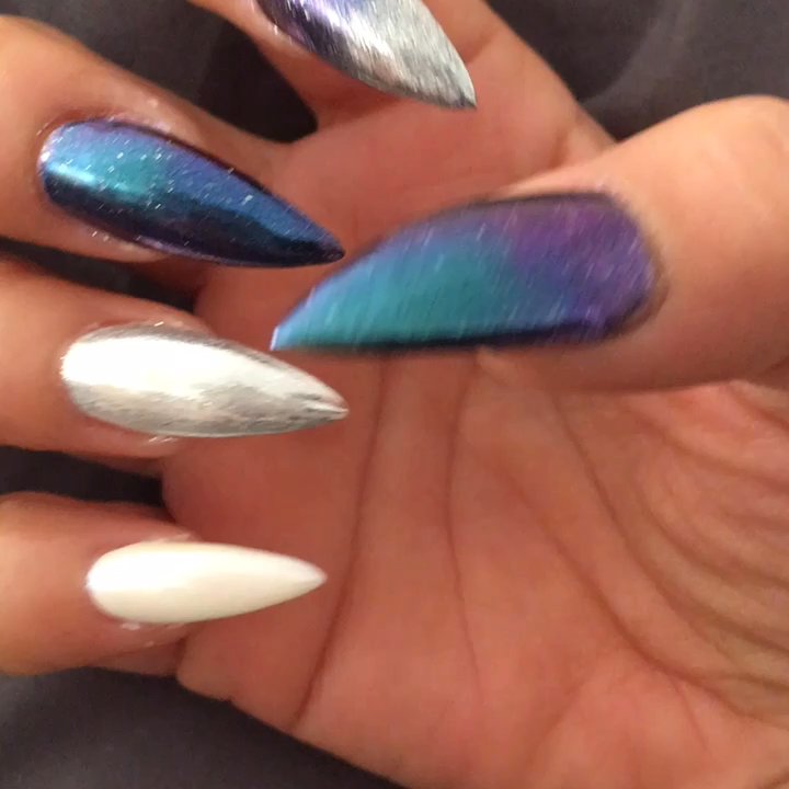 Lavish Nails & Spa - Our chrome nails design - Nail Salons Near Me - Kennesaw, Georgia