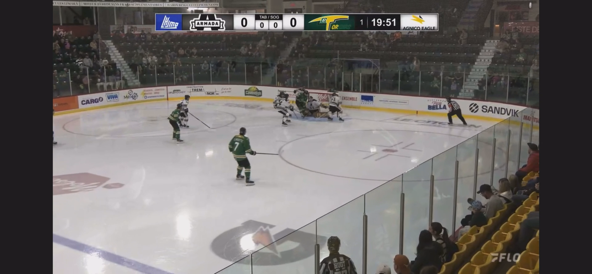 Olivier Bacon's Best Highlights vs. Foreurs - LHJMQ Showcase
