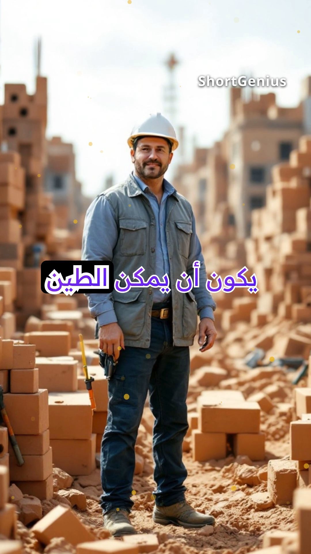 مايسترو الطين: صناعة المنازل المستدامة