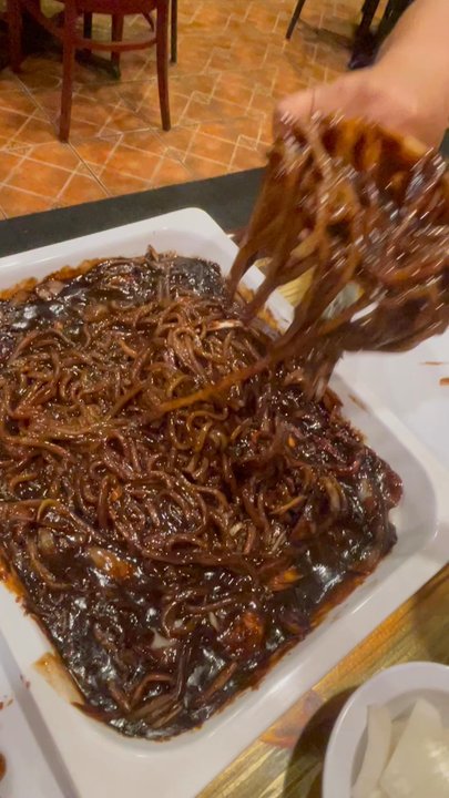 Dong Bo Sung - Black Bean Sauce Noodles - Korean Near Me - Dallas, Texas