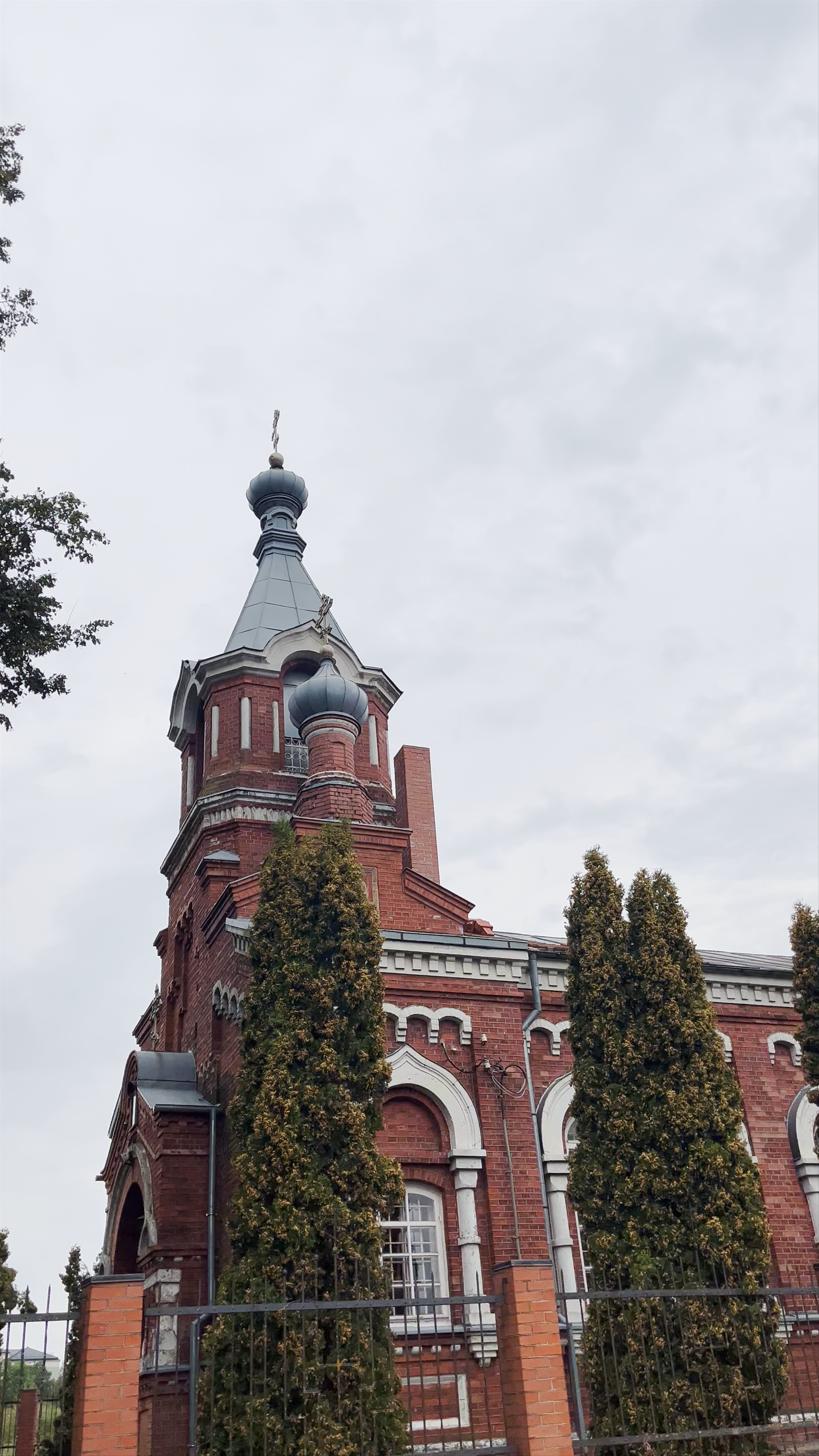  Church of St. Nicholas the Wonderworker village. Krustpils