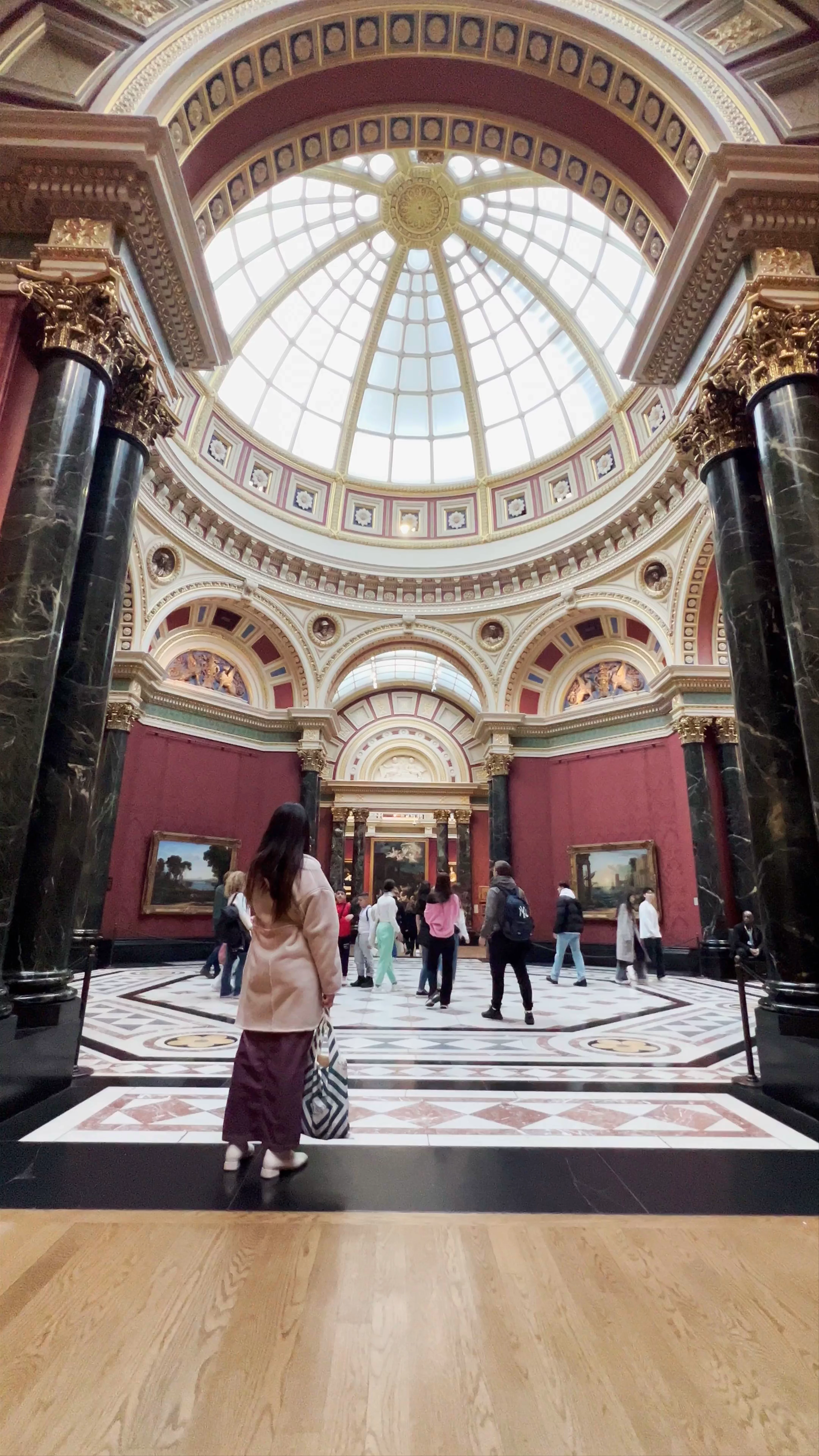 The National Gallery, Trafalgar Square, London, UK