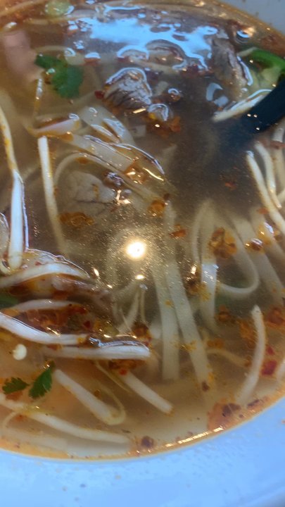 Crane's Landing - Combo pho shrimp and brisket - Vietnamese Near Me - Seattle, Washington