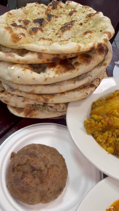 Dera Restaurant - The food spread - this is the best combination. - Indian Near Me - Jackson Heights, New York