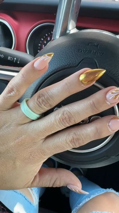 LV Nail Spa - Love this design - Waxing Near Me - Hurst, Texas