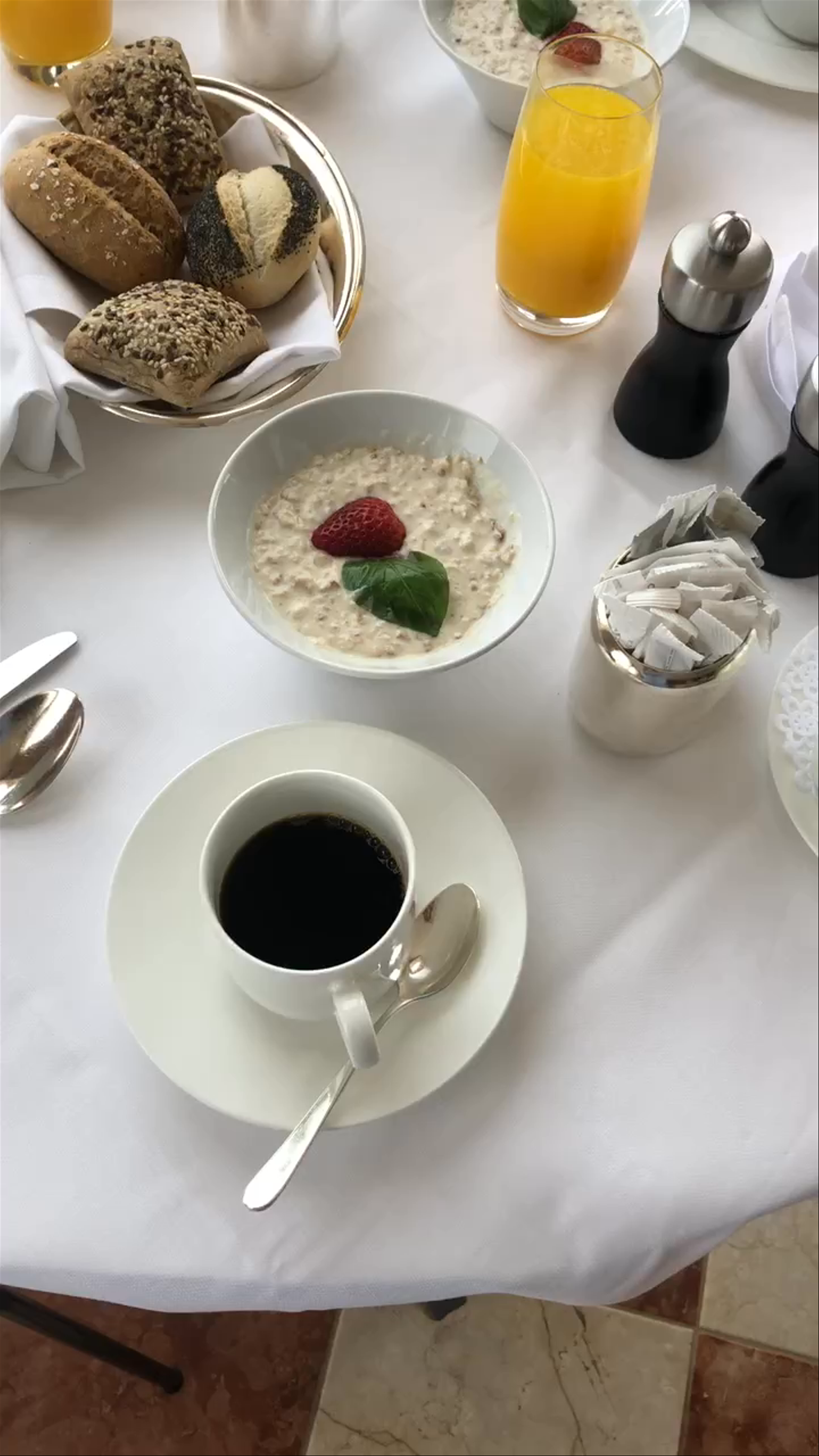 Luxurious Breakfast with Sea Views at St Regis Mardavall Mallorca Resort
