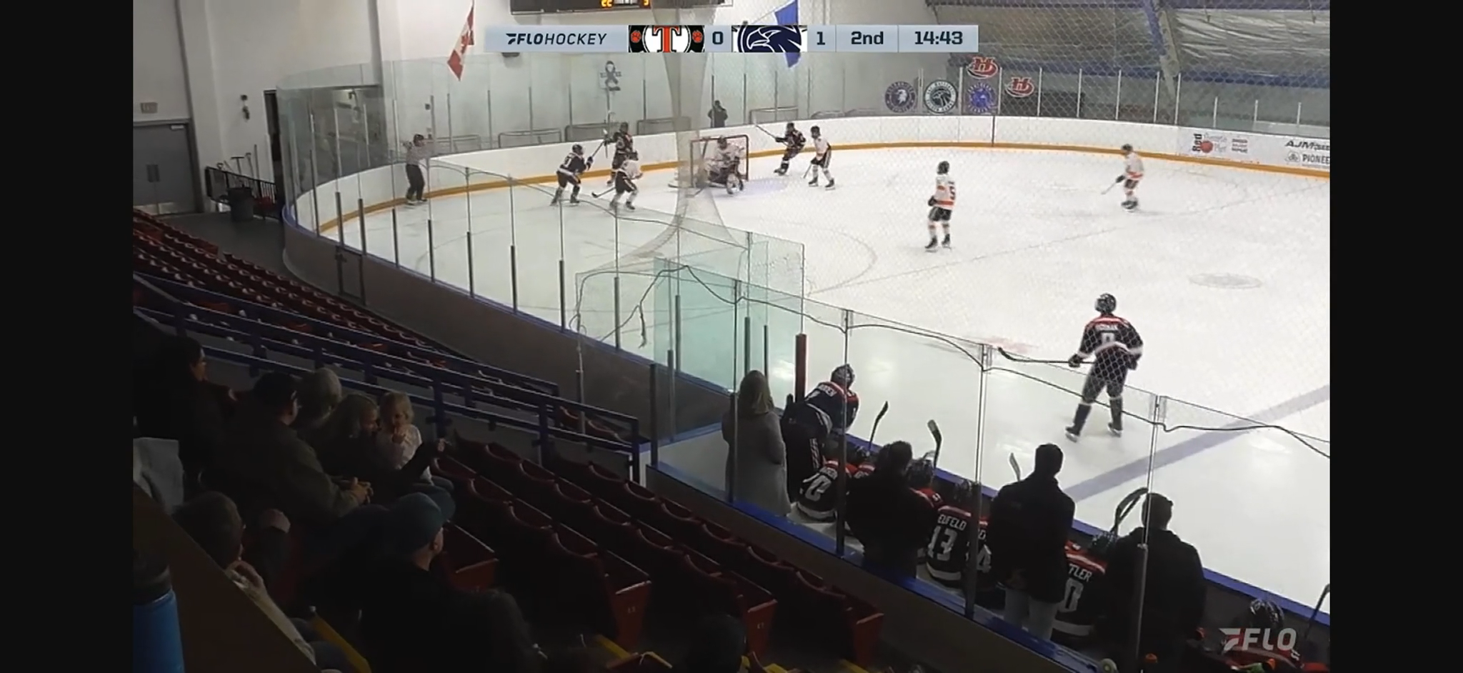 Beckem Goetz: Offensive Chance Off The Rush Lethbridge Golden Hawks U15 AAA
