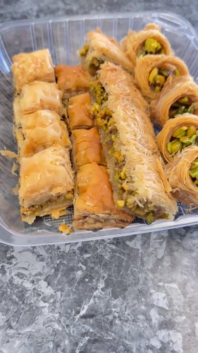 Le Mirage Pastry - A lb of baklavas - Desserts Near Me - Anaheim, California