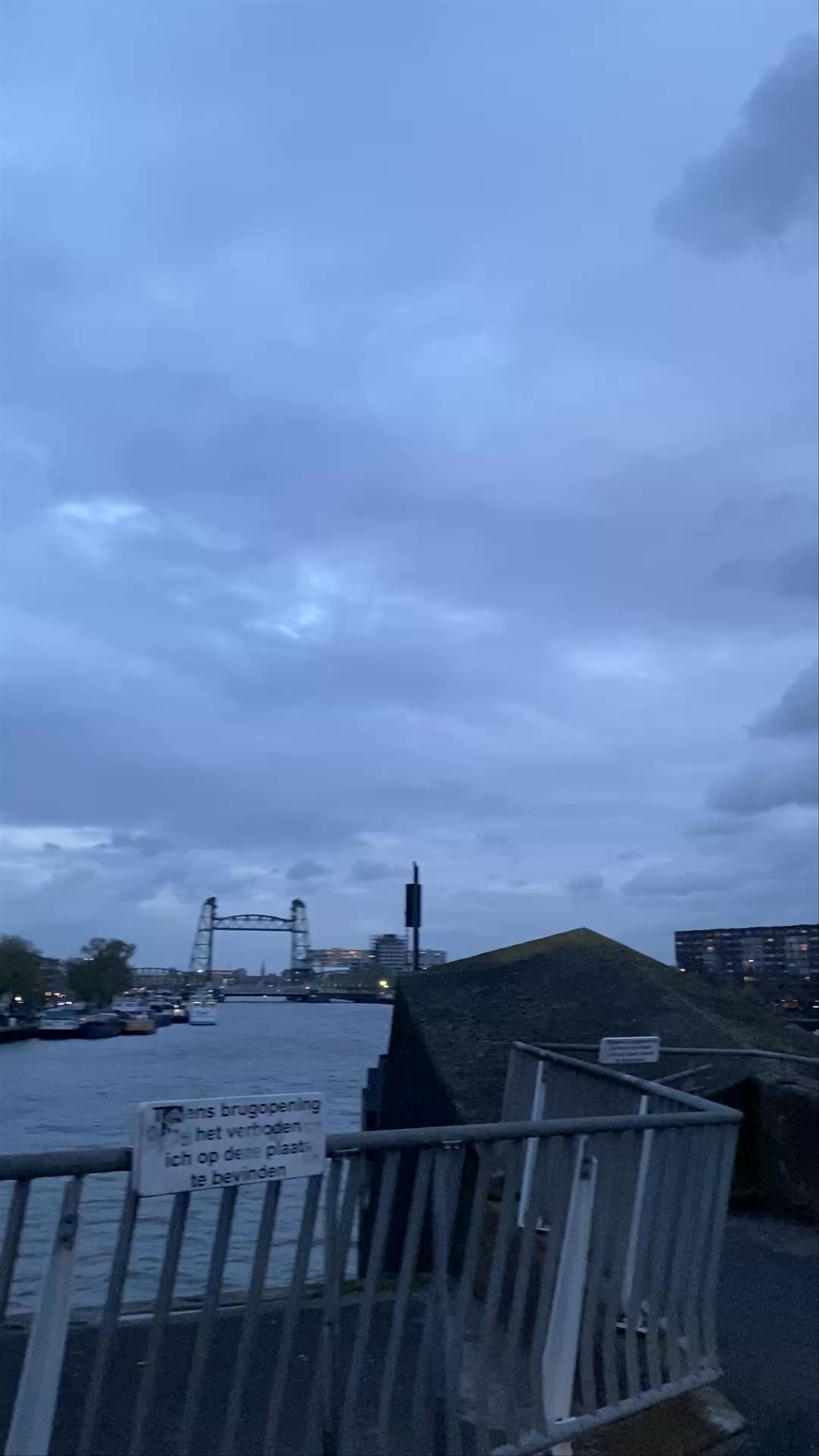 Erasmusbrug Evening Walk: Rotterdam's Iconic Blue Hour Views