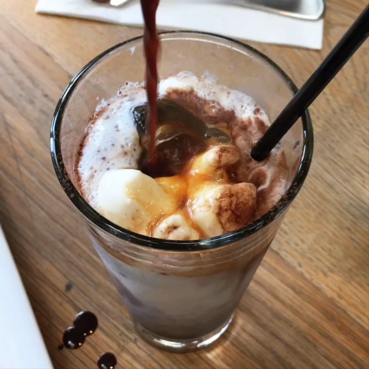 Industry Beans - Iced mocha - pour over style - Coffee Roasteries Near Me - Fitzroy, VIC