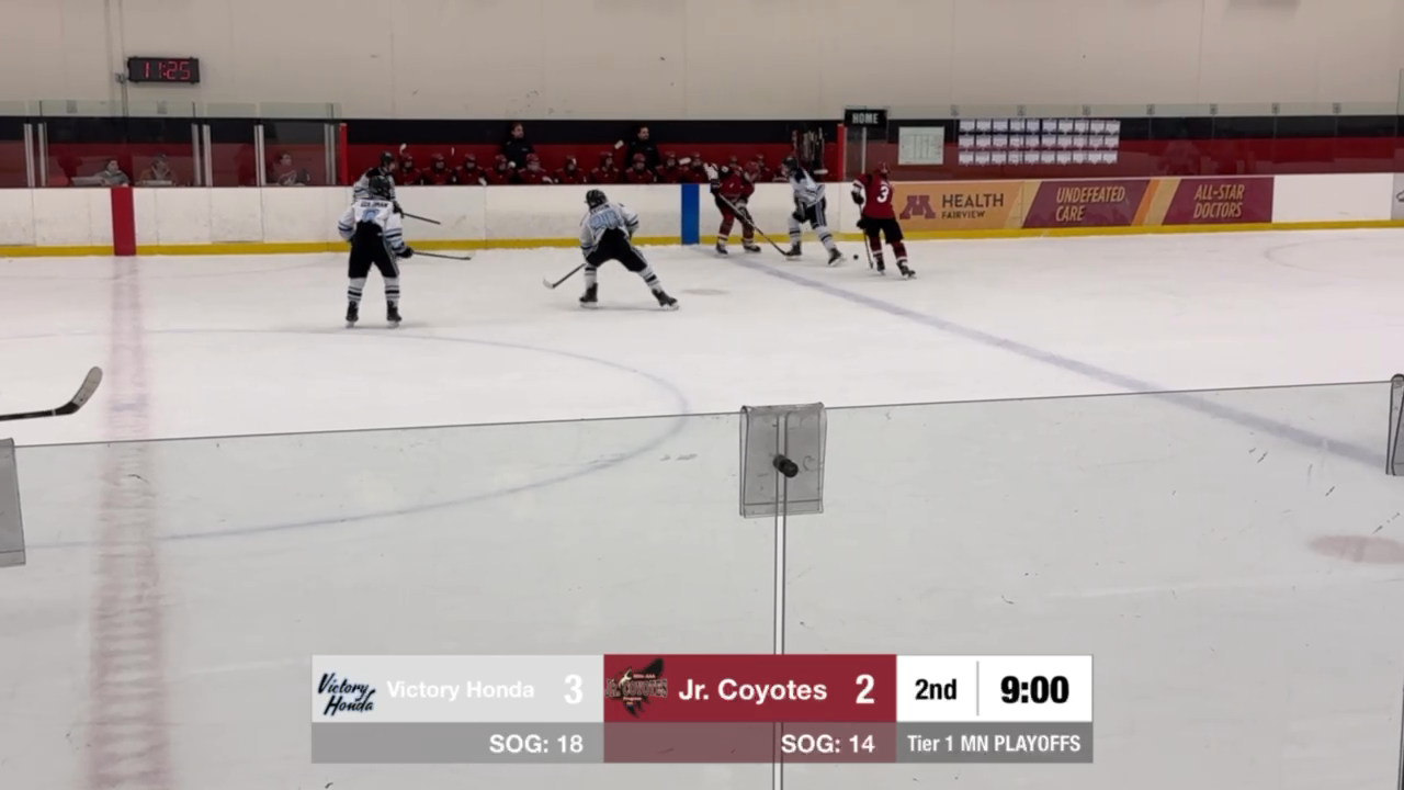 Everett James' Regional Playoff Goal vs. Dallas Jr. Stars - Playoff Highlights