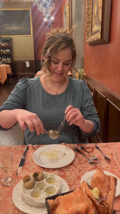 Roghani’s Restaurant - Failing at eating escargot - Italian Near Me - Eagle, Idaho